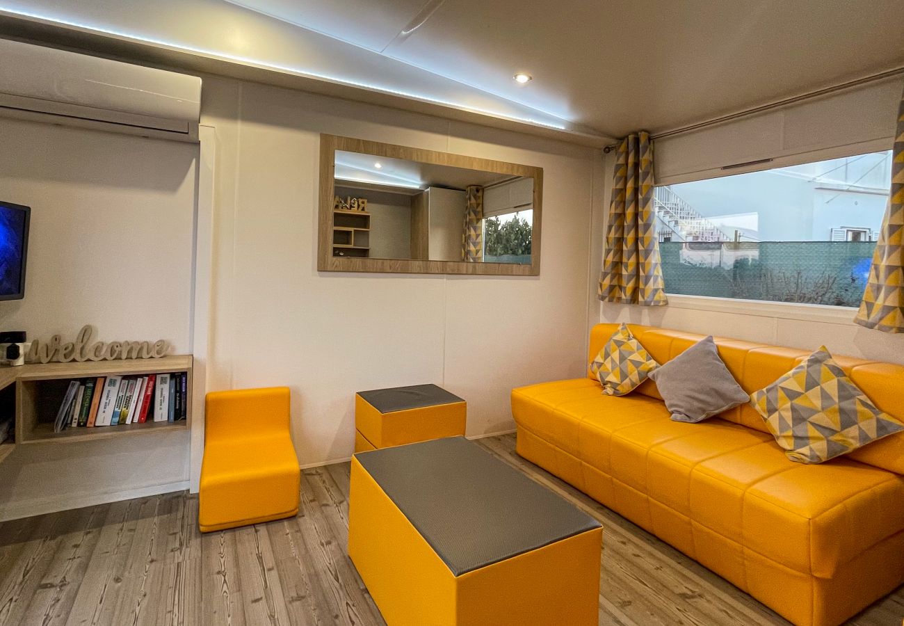 Casa rural em Albufeira - Casa Amarela - Alojamento Rural em Casa Modular