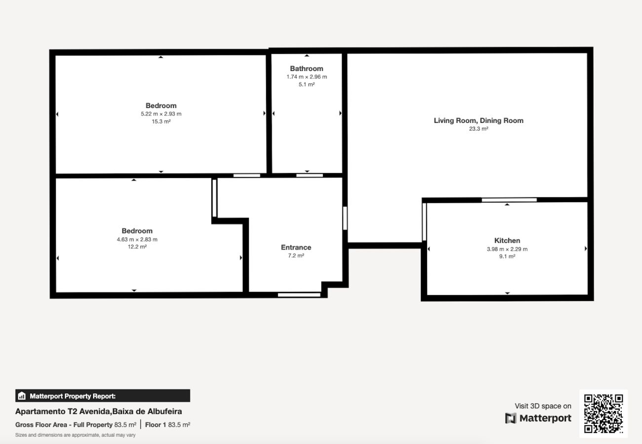 Apartamento em Albufeira - Apartamento T2 Avenida,Baixa de Albufeira