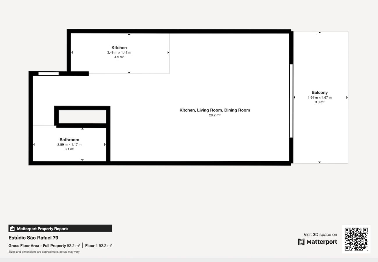 Estúdio em Albufeira - Apartamento Studio São Rafael, 450m Praia